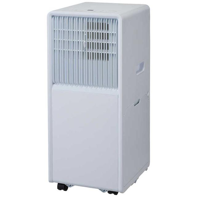 QUADS　クワッズ 排熱レス スポットクーラー ポータブルエアコン (工事不要・移動式) AIR MOVE エアムーブ ダクト不要 ホワイト　QS671WH