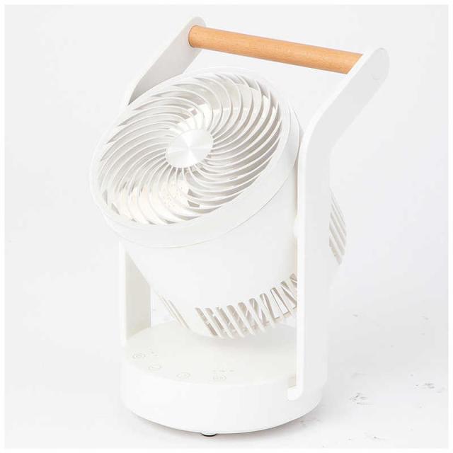 QUADS　充電式3Dサーキュレーター TIMBER ティンバー DCモーター搭載 リモコン付き ホワイト　QS608WH_1
