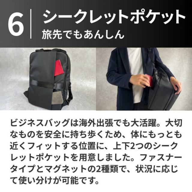 NIG　快適通勤リュックQUICK PACK OFFICER A4対応 15インチパソコン スマポッケ コンビニポッケ PCポッケ 7＋10収納 10.5L ニグ ブラック　QPOFFICER15BK