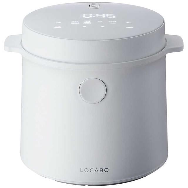 FORTYFOUR　糖質カット炊飯器 ロカボ (2合まで糖質カット炊き /通常炊き5合まで)　JM-C20E-W