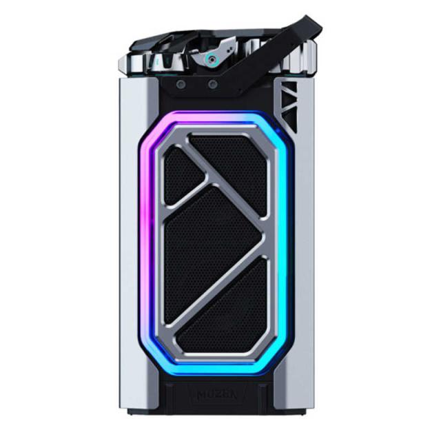 MUZEN　ブルートゥーススピーカー Cyber Shell＋スタンドセット ［防滴 /Bluetooth対応］　MWH1ISET_4