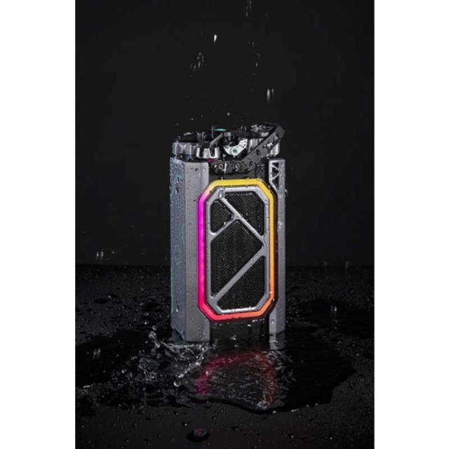 MUZEN　ブルートゥーススピーカー Cyber Shell＋スタンドセット ［防滴 /Bluetooth対応］　MWH1ISET_13