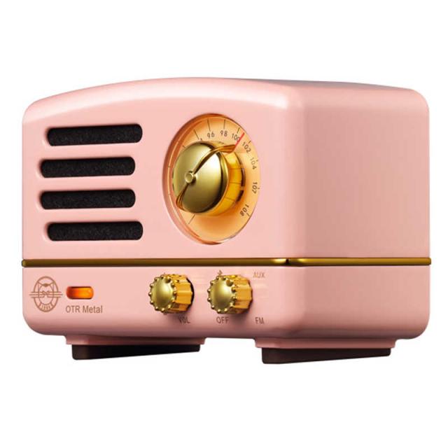 MUZEN　MUZEN OTR Metal Bluetooth スピーカー ピンク　MW-2AIP_1