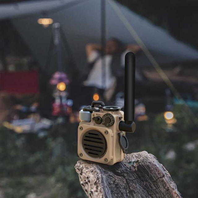 MUZEN　Wild Mini 第3世代 Bluetooth スピーカー デザートイエロー　MW-PVXI3Y_5