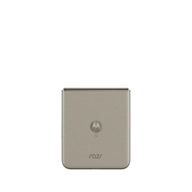 モトローラ　SIMフリースマートフォン motorola razr 50 / Dimensity 7300X / 6.9インチ 12GB+512GB サンドクリーム　PB230001JP_5