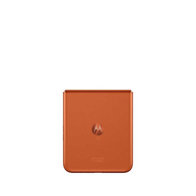 モトローラ　SIMフリースマートフォン motorola razr 50 / Dimensity 7300X / 6.9インチ 12GB+512GB スプリッツオレンジ　PB230002JP_4