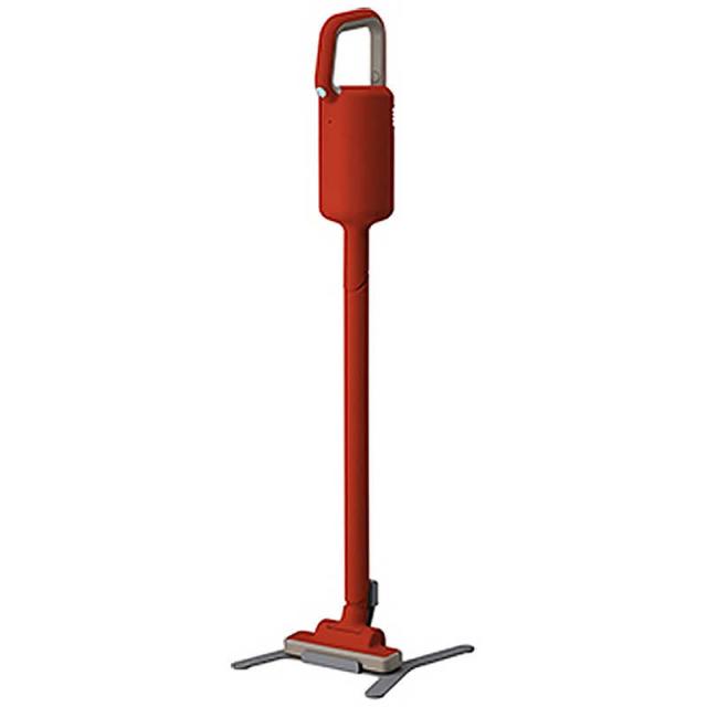 プラスマイナスゼロ　掃除機 スティッククリーナー [ダストボックス式 /コードレス]　XJC-Y010-R レッド 19,800円