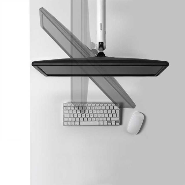 COLEBROOKBOSSONSAUND　Flo スプリング式 シングルモニターアーム ホワイト ホワイト　CBSFLOWHITEの通販は