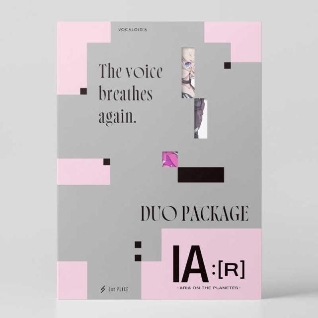 1STPLACE　VOCALOID6 IA ：［R］ DUO PACKAGE　1STV0035