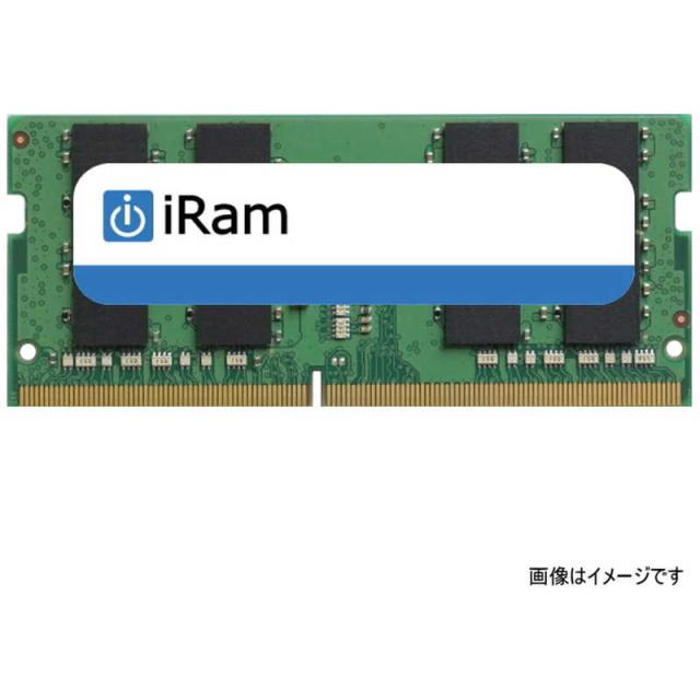 IRAM　増設用メモリ iMac 2017 27インチ用[SO-DIMM DDR4 /8GB /1枚]｢バルク品｣　IR8GSO2400D4