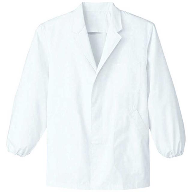 サーヴォ　サンペックス (男性用)衿付き・長袖調理衣 ホワイト 4L　BFA3104Lの通販は