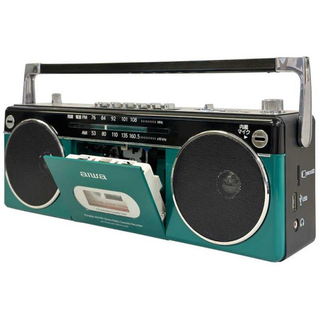 アイワ aiwa ステレオ型ラジカセ ［ワイドFM対応 /Bluetooth対応