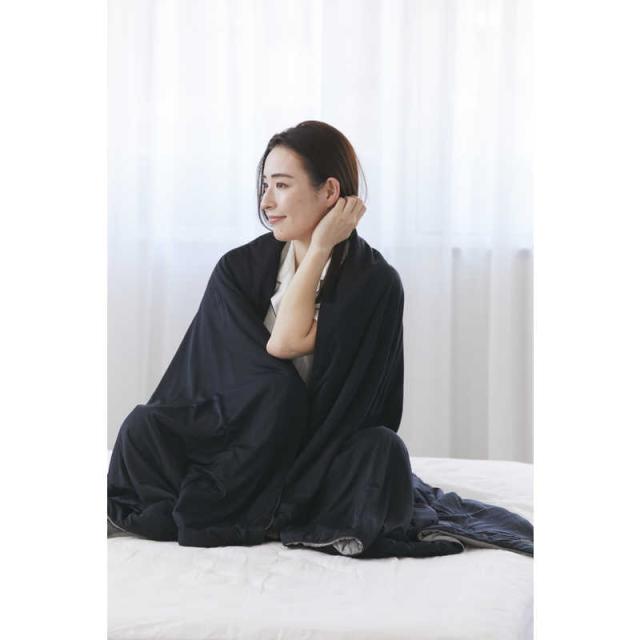 【新品未開封】ヒツジのいらないかけ布団 アイス・ブレイクneo ダブル ブラック 新品】ヒツジのいらないかけ布団 アイス・ブレイク NEO ブラック