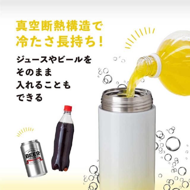 アトラス SHUWAT ソーダキーパー 炭酸飲料対応ステンレスボトル