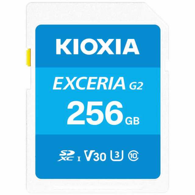 KIOXIA キオクシア　SDXCカード EXCERIA データ復旧サービス付き (Class10/256GB)　KSDU-B256GBK