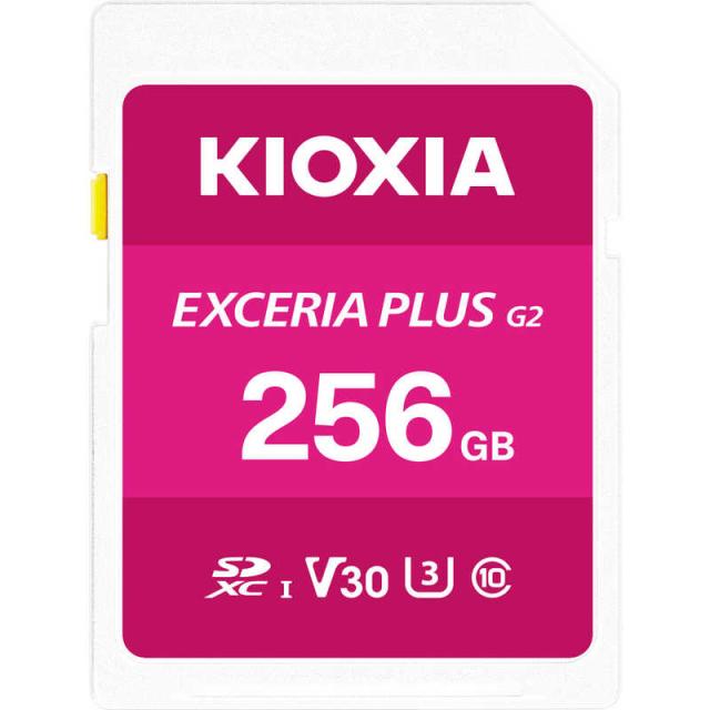 KIOXIA キオクシア　SDXCカード EXCERIA PLUS(エクセリアプラス) ［Class10 /256GB］ ピンク　KSDH-B256Gの通販は
