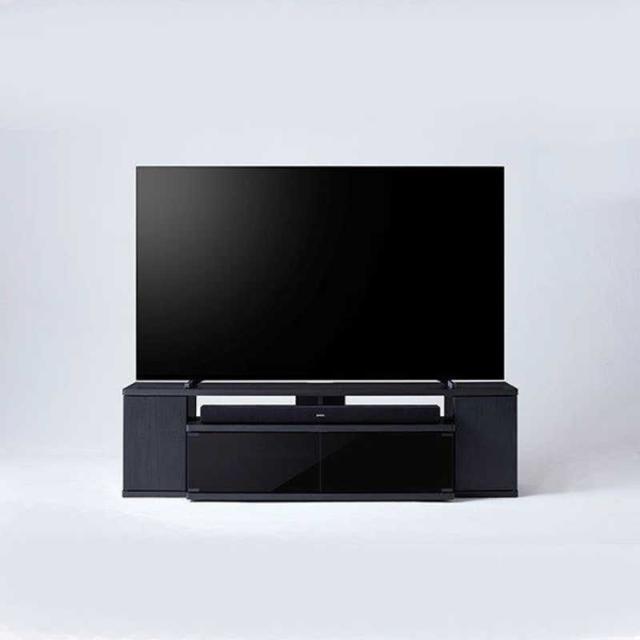 朝日木材　〜65V型対応テレビ台　AS-SBS1500-BK_4