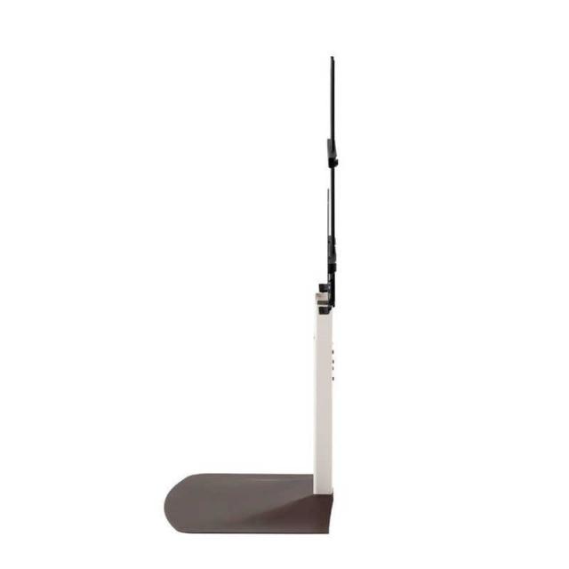 朝日木材　48〜77インチ対応 テレビスタンド Swing (壁寄せタイプ) ホワイト＆ダークブラウン　WS-F820-WD_2