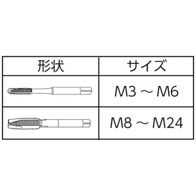 弥満和製作所　ヤマワ ロングポイントタップ LS-PO L150 P4 M14X2　LSPO150M14_1
