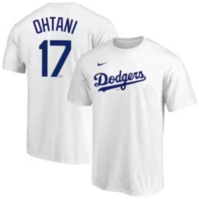 ファナティクス　男女兼用 MLB ドジャース 大谷翔平選手 Tシャツ ネーム＆ナンバー [ユニセックス /Mサイズ] ホワイト 【返品交換不可】　ML0124SS04の通販は