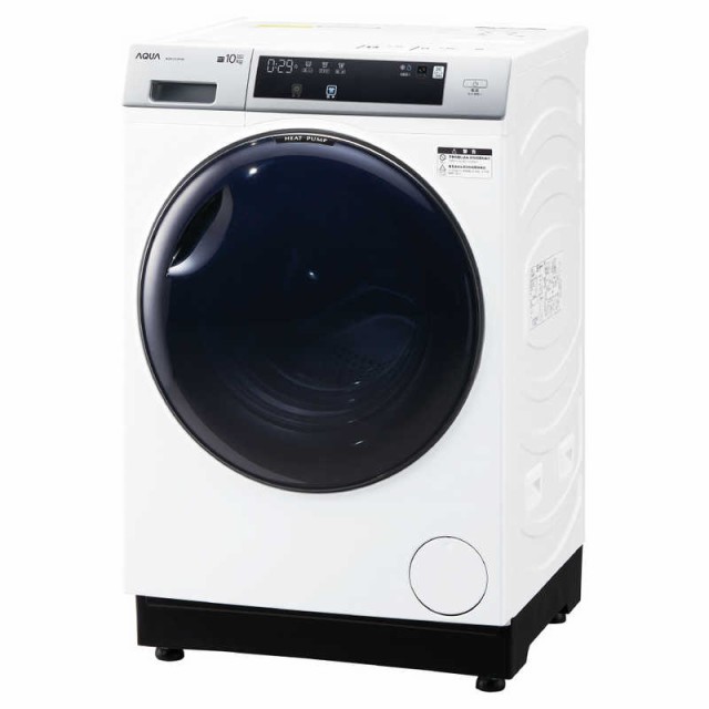アクア AQUA ドラム式洗濯乾燥機 洗濯10.0kg 乾燥5.0kg ヒートポンプ 
