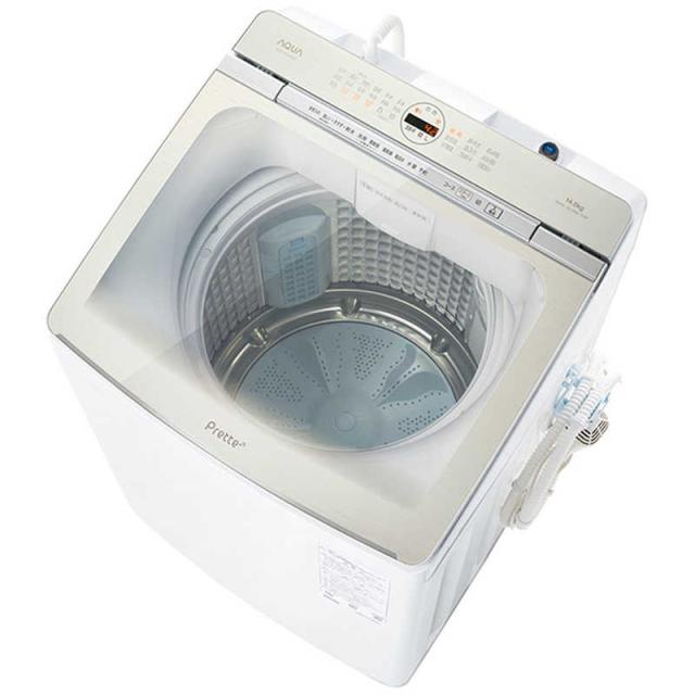 Prette AQW-VA14R-W [ホワイト] 洗濯機本体