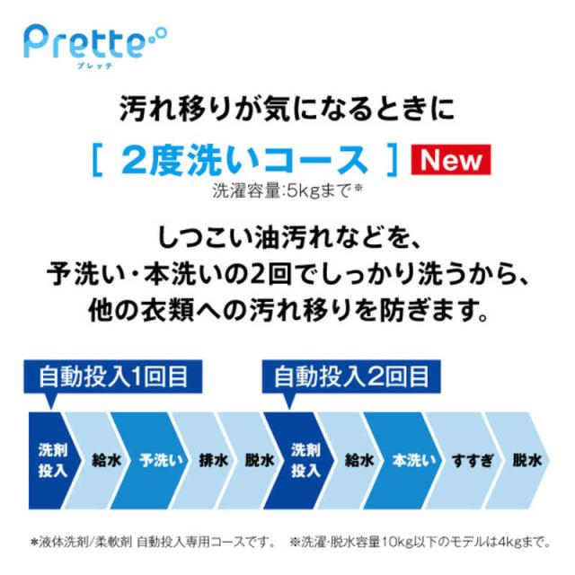 アクア　AQUA　全自動洗濯機 洗濯10.0kg ホワイト　AQW-VA10RBK-W（標準設置無料）_9