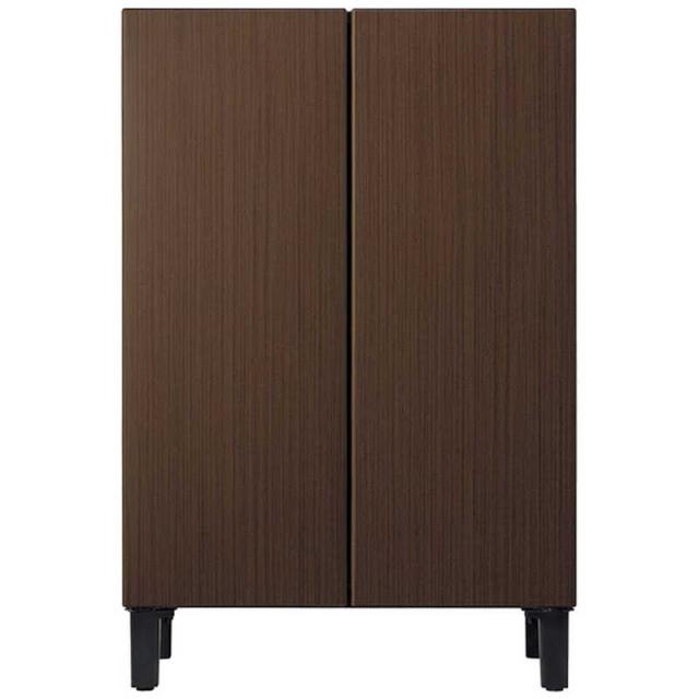 アクア　AQUA　冷蔵庫 2ドア 72L フレンチドア(観音開き) 家具冷蔵庫 幅60cm ブラウンウッド　AQR-FD7P-T（標準設置無料）