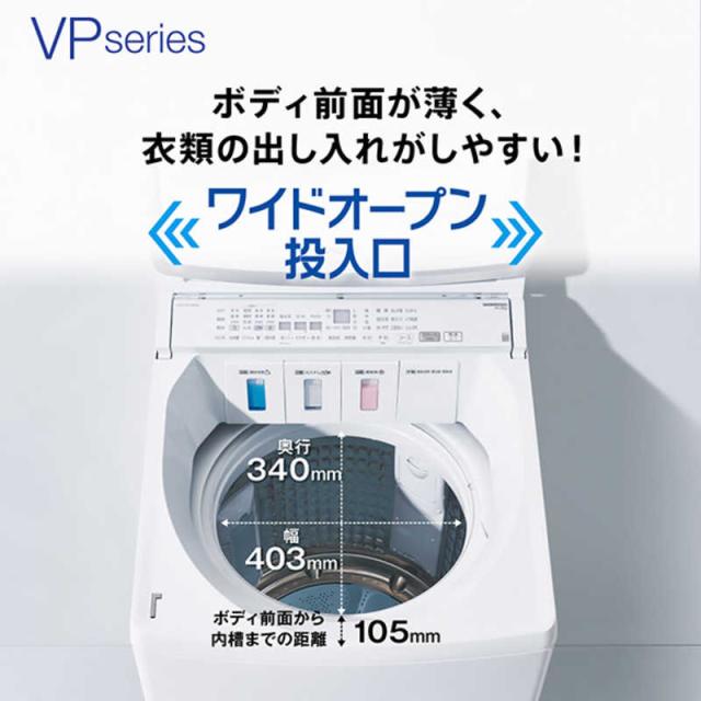 アクア　AQUA　全自動洗濯機 洗濯12.0kg VPシリーズ 自動投入 ホワイト　AQW-VP12A-W（標準設置無料）_9