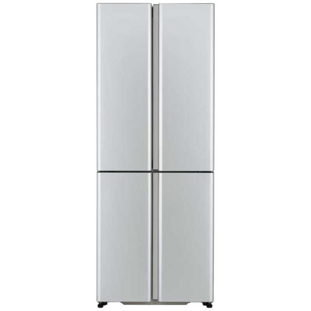 アクア AQUA 冷蔵庫 4ドア 420L フレンチドア(観音開き) 幅70cm サテン