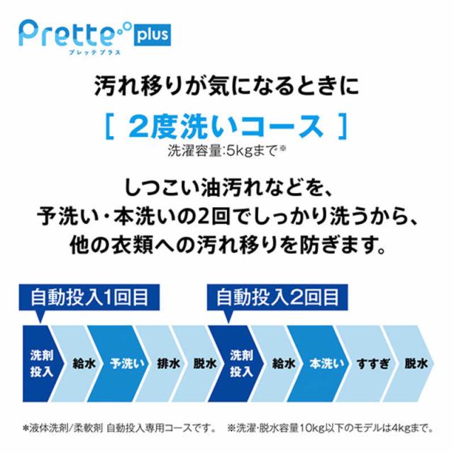 アクア　AQUA　全自動洗濯機 洗濯14.0kg Prette plus プレッテプラス VXシリーズ 自動投入 シルキーブラック　AQW-VX14A-K（標準設置無料）_7