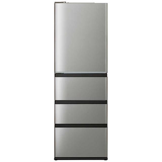アクア　AQUA　冷蔵庫 4ドア 433L 左開き Delie＋(デリエ・プラス)シリーズ 幅59.5cm チタンシルバー　AQR-V43RL-S（標準設置無料）