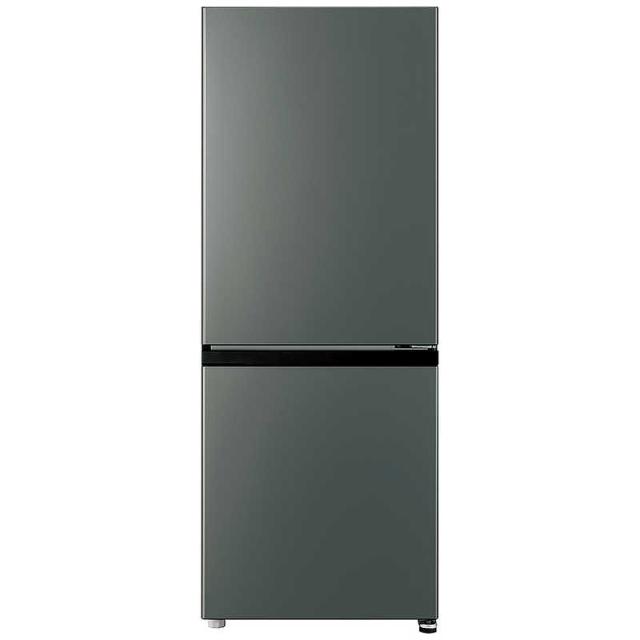 アクア AQUA 冷蔵庫 2ドア 201L 右開き 幅53cm ダークシルバー