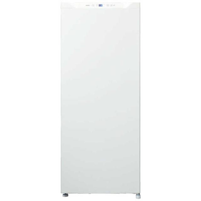 アクア　AQUA　冷凍庫 1ドア 122L 右開き 冷凍冷蔵チルド切替 ファン式 幅48cm サテンホワイト　AQF-F12R-W（標準設置無料）