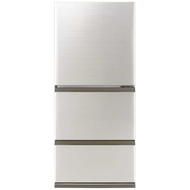 アクア　AQUA　冷蔵庫 3ドア 262L 右開き 幅60cm ブライトシャンパン　AQR-26R2-N（標準設置無料）