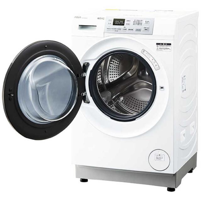 アクア AQUA ドラム式洗濯乾燥機 (左開き) 洗濯8.0kg 乾燥4.0kg