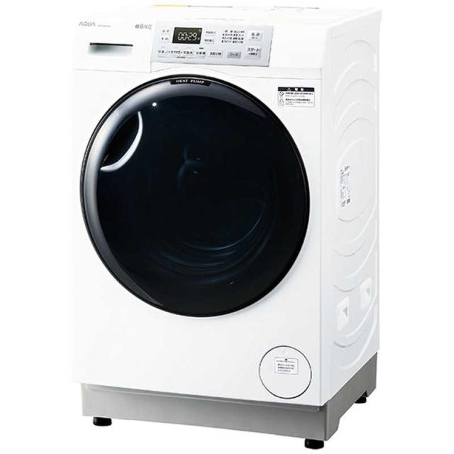 アクア　AQUA　ドラム式洗濯乾燥機 (右開き) 洗濯8.0kg 乾燥4.0kg ヒートポンプ乾燥 ホワイト　AQW-SD8A-R-W（標準設置無料）