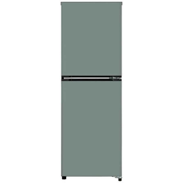 アクア　AQUA　冷蔵庫 2ドア 160L 右開き 幅48cm モスグレー　AQR-16A-G（標準設置無料）