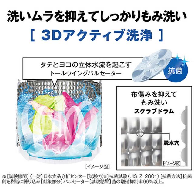 アクア　AQUA　全自動洗濯機 洗濯7.0kg ホワイト　AQW-S701A-W（標準設置無料）_6