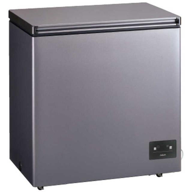 アクア　AQUA　冷凍庫 1ドア 165L 上開き ファン式 チェストタイプ 幅82cm ダークシルバー　AQF-F17CR-DS（標準設置無料） アクア AQUA 冷凍庫 1ドア 165L 上開き ファン式 チェストタイプ 幅