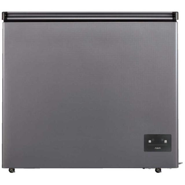 アクア　AQUA　冷凍庫 1ドア 198L 上開き ファン式 チェストタイプ 幅94cm ダークシルバー　AQF-F20CR-DS（標準設置無料）