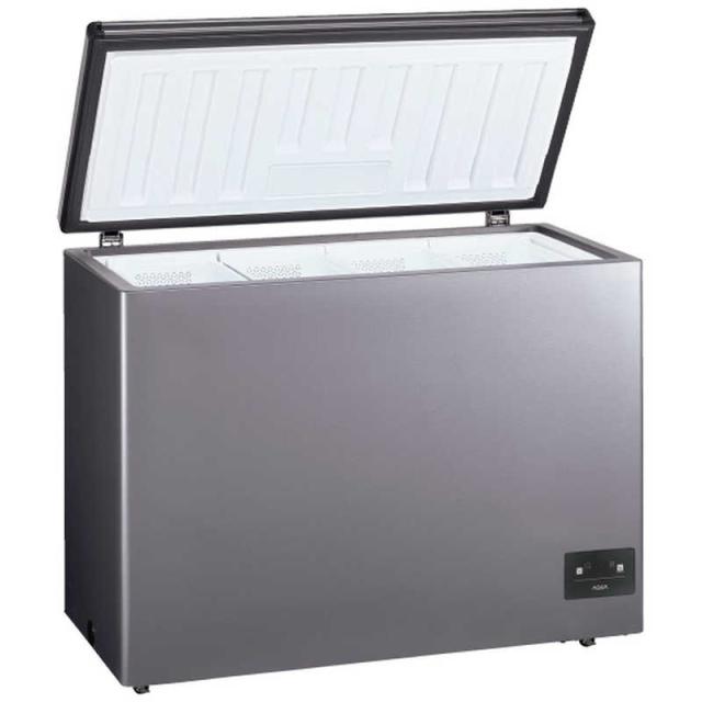 アクア　AQUA　冷凍庫 1ドア 241L 上開き ファン式 チェストタイプ 幅111cm ダークシルバー　AQF-F24CR-DS（標準設置無料） アクア AQUA 冷凍庫 1ドア 241L 上開き ファン式 チェストタイプ 幅