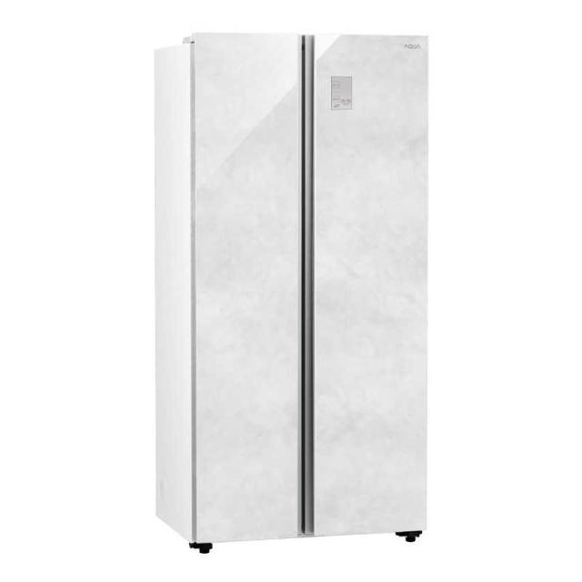 475　冷蔵庫　500㍑-600㍑　AQUA　大型　フレンチドア　綺麗　設置無料 アクア AQUA 冷蔵庫 2ドア 475L フレンチドア(観音開き) タッチパネル