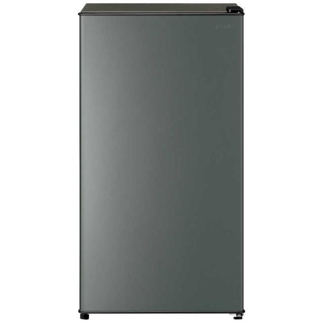 アクア　AQUA　冷蔵庫 1ドア 90L 右開き 幅45.2cm 直冷式 ダークシルバー　AQR-9A-DS（標準設置無料）