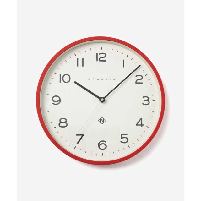 NEWGATE　ナンバースリー エコー 壁掛け時計 直径37cm レッド　NGT0000001002C02ZZZ