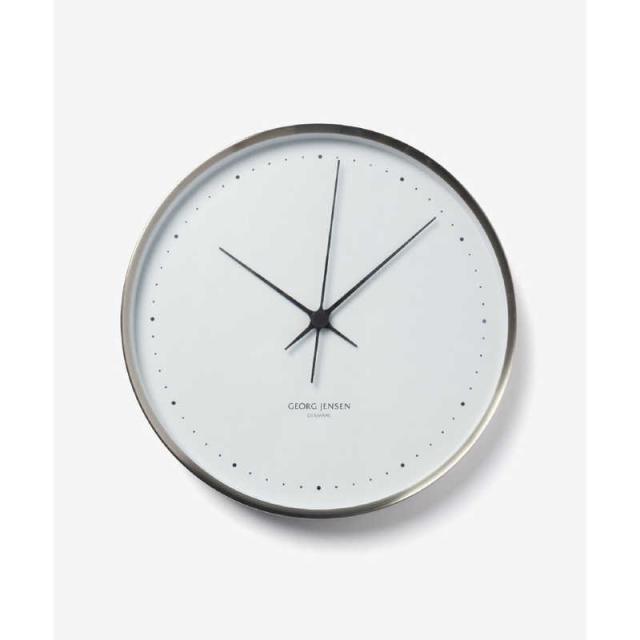 GEORGJENSEN　GEORG JENSEN ジョージ・ジェンセン 掛け時計 KOPPEL コッペル ウォールクロック 40cm ホワイト　10015901