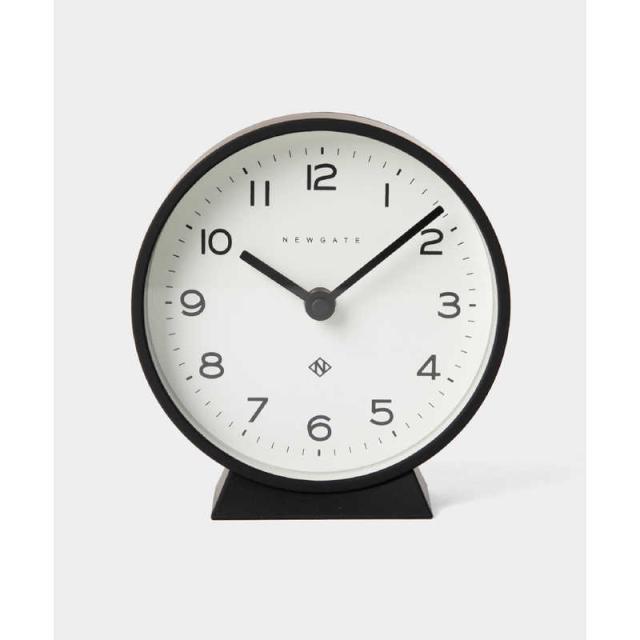 NEWGATE　Mマントル サイレントスイープ 置き時計 17cm×16cm ブラック　NGT0000001011C02ZZZ