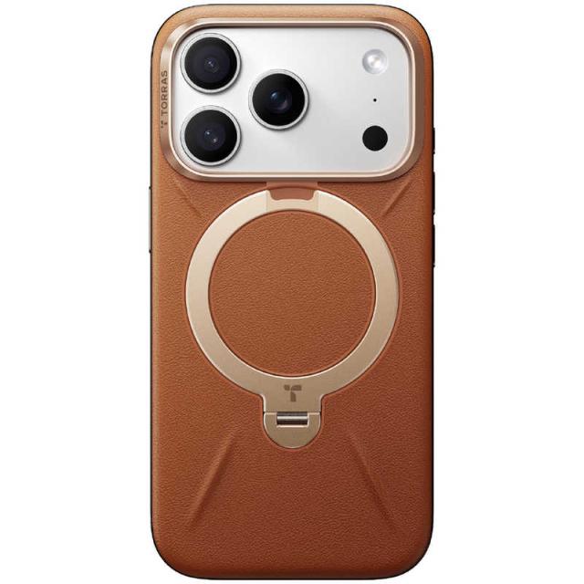 TORRASトラス Torras - Ostand Q3 レザートーン Case for iPhone 17