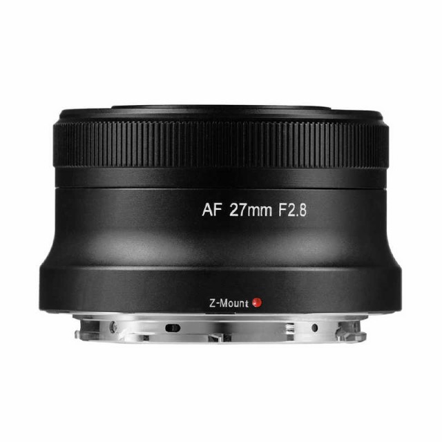 七工匠　カメラレンズ 27mm F2.8 AF APS-C ニコンZマウント ［ニコンZ /単焦点レンズ］ ブラック　2728ZB-AF