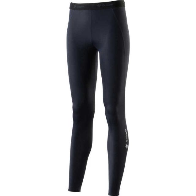 ゴールドウィン　C3fit (シースリーフィット) レディース コンプレッションロングタイツ ブラック 3(L) 【返品交換不可】　GCW04351